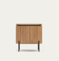 Licia wooden bedside table LA FORMA