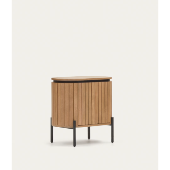 Licia wooden bedside table LA FORMA