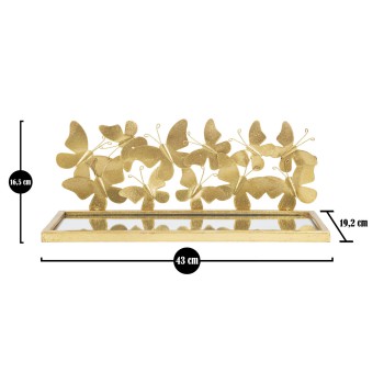 BEDSTAND SHELF BUTTERFLIES PAIR