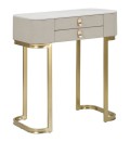 BEAUTY CONSOLE WITH 2 DRAWERS