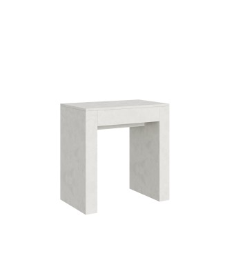 Allin Console - Extendable console 78x47/299 cm Allin Spatulated White