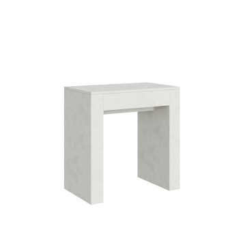 Allin Console - Extendable console 78x47/299 cm Allin Spatulated White