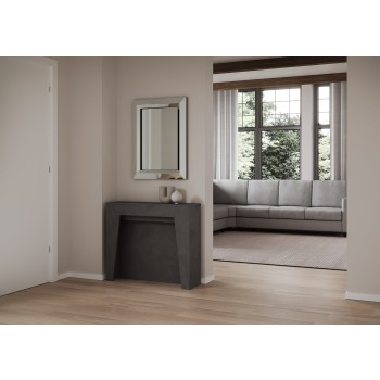 Anea Console - Extendable console 90x25/211 cm Anea White Ash