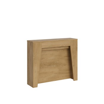 Anea Console - Extendable console 90x25/211 cm Anea White Ash