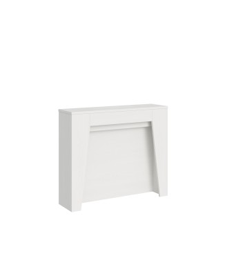 Anea Console - Extendable console 90x25/211 cm Anea White Ash