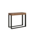 Extendable console 90x40/190 cm Elettra Small Anthracite frame