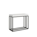 Extendable console 90x40/196 cm Epoca Small Anthracite frame