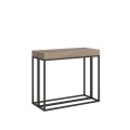 Extendable console 90x40/196 cm Epoca Small Premium Anthracite frame