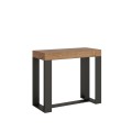 Extendable console 90x40/190 cm Futura Small Anthracite frame