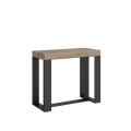 Extendable console 90x40/196 cm Futura Small Premium Anthracite frame