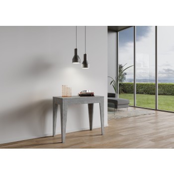 Isotta Console - Extendable console 90x42/198 cm Isotta Small White Ash