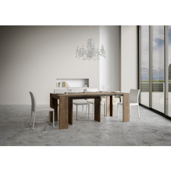 Mia Console - Extendable console 90x42/198 cm Mia Small White Ash