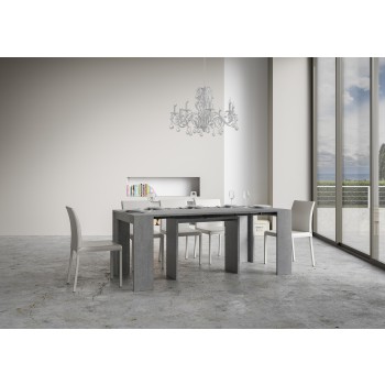 Mia Console - Extendable console 90x42/198 cm Mia Small White Ash