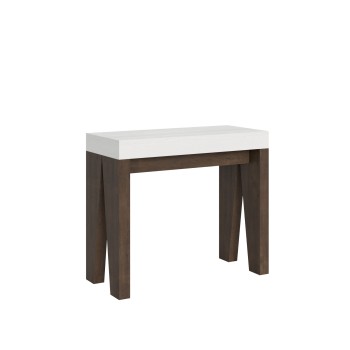 Naxy Console - Extendable Console 90x40/196 cm Naxy Small White Ash