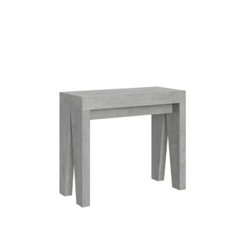 Naxy Console - Extendable Console 90x40/196 cm Naxy Small White Ash