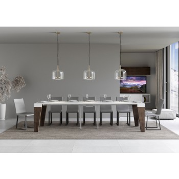 Naxy Console - Extendable Console 90x40/300 cm Naxy White Ash