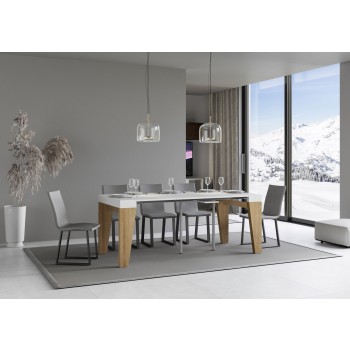 Naxy Console - Extendable Console 90x40/300 cm Naxy White Ash