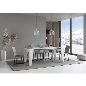 Naxy Console - Extendable Console 90x40/300 cm Naxy White Ash