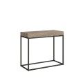 Extendable console 90x40/196 cm Nordica Small Premium Anthracite frame