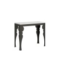 Extendable console 90x40/196 cm Paxon Small Evolution Anthracite frame