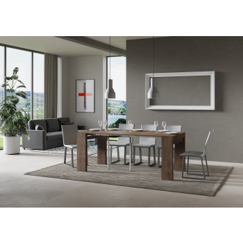 Roxell Console - Extendable Console 90x40/196 cm Roxell Small White Ash