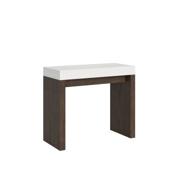 Roxell Console - Extendable Console 90x40/196 cm Roxell Small White Ash