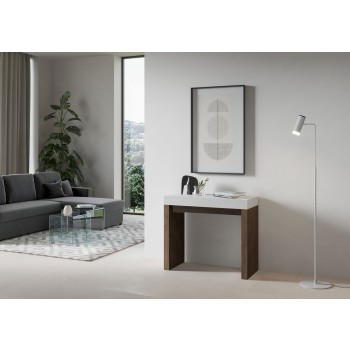 Roxell Console - Extendable Console 90x40/196 cm Roxell Small White Ash