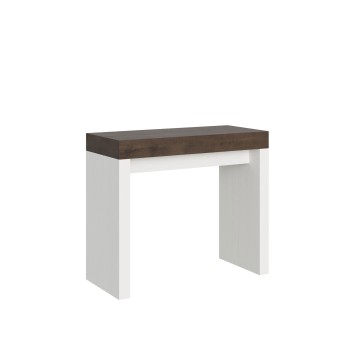 Roxell Console - Extendable Console 90x40/196 cm Roxell Small White Ash