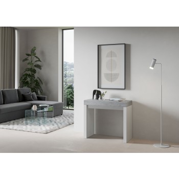 Roxell Console - Extendable Console 90x40/196 cm Roxell Small White Ash