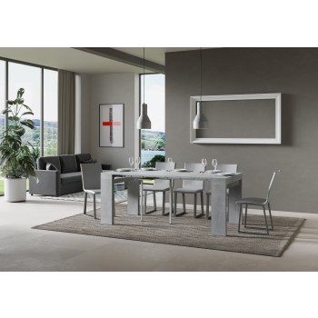 Roxell Console - Extendable Console 90x40/196 cm Roxell Small White Ash