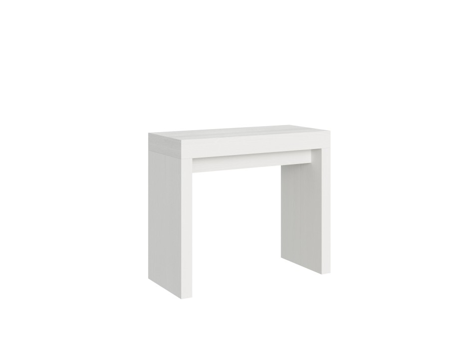 Roxell Console - Extendable Console 90x40/196 cm Roxell Small White Ash