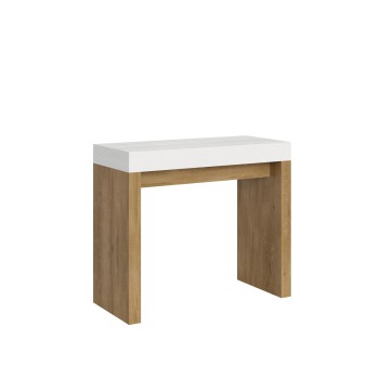 Roxell Console - Extendable Console 90x40/300 cm Roxell White Ash