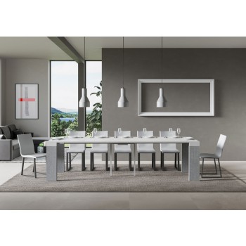 Roxell Console - Extendable Console 90x40/300 cm Roxell White Ash