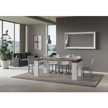 Roxell Console - Extendable Console 90x40/300 cm Roxell White Ash