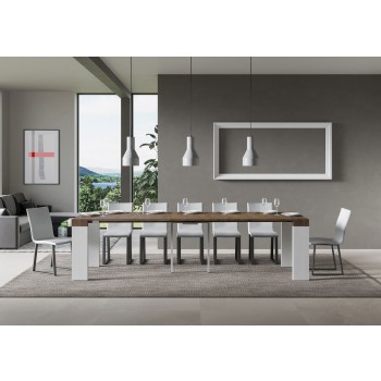 Roxell Console - Extendable Console 90x40/300 cm Roxell White Ash