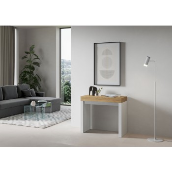 Roxell Console - Extendable Console 90x40/300 cm Roxell White Ash