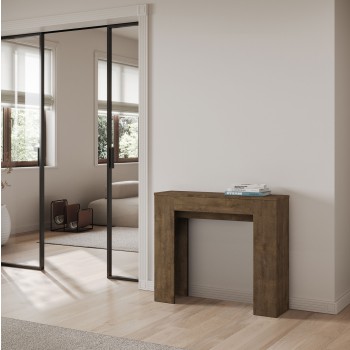 Slick Console - Extendable console 90x25/181 cm Slick White Ash