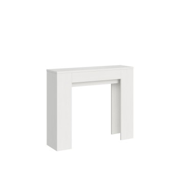 Slick Console - Extendable console 90x25/181 cm Slick White Ash