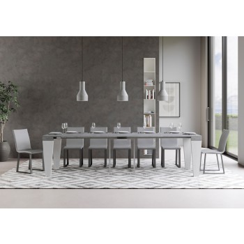 Spimbo Console - Extendable Console 90x40/300 cm Spimbo White Ash