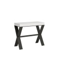 Extendable console 90x40/196 cm Xenia Small Anthracite frame