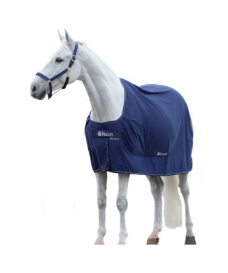 BUCAS BLANKET FROM SHOW SHAMROCK POWER STAY DRY FABRIC NAVY