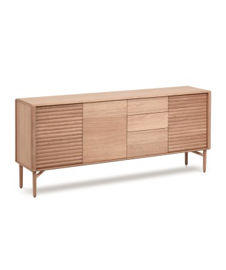 Credenza Lenon 3 ante 3 cassetti legno e impiallacMIX Credit