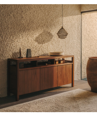 Sashi sideboard in solid wood LA FORMA