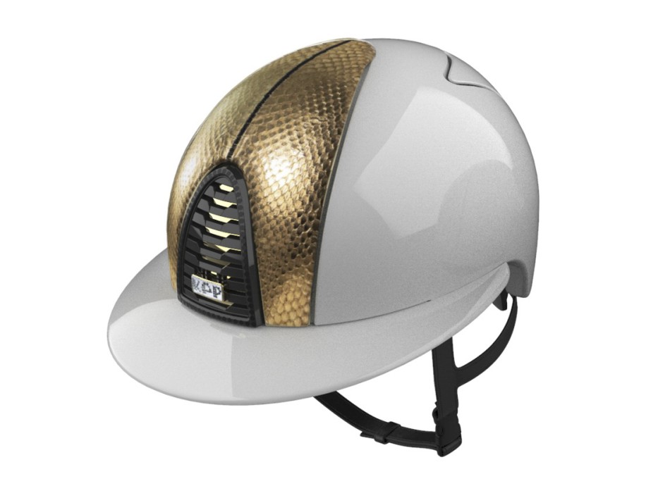 CHROME 2.0 POLISH WHITE/FRONT SNAKE METAL UNIVERSO GOLD