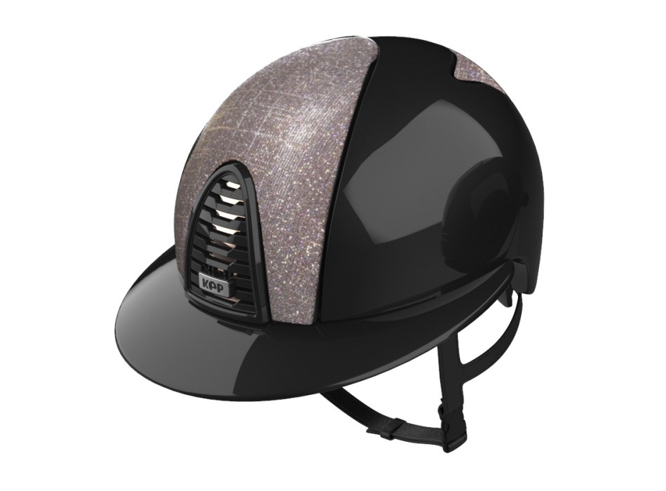 CHROME 2.0 POLISH BLACK/PINK GALASSIA FABRIC INSERTS