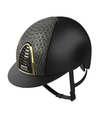 CHROME 2.0 TEXTILE BLACK/GOLD LAMINATED PYTHON FRONT