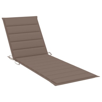 Cushion for Sun Lounger 200x70x3 cm in Fabric