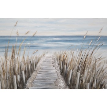 PAINTED ON BEACH CANVAS