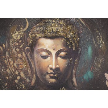 PAINTING ON CANVAS BUDDHA -A-