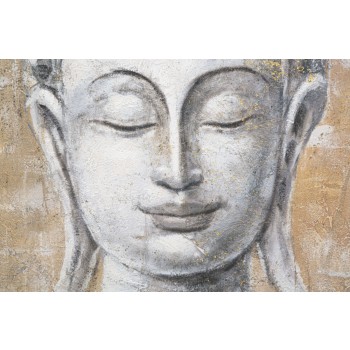 PAINTING ON CANVAS BUDDHA LIGHT -B-